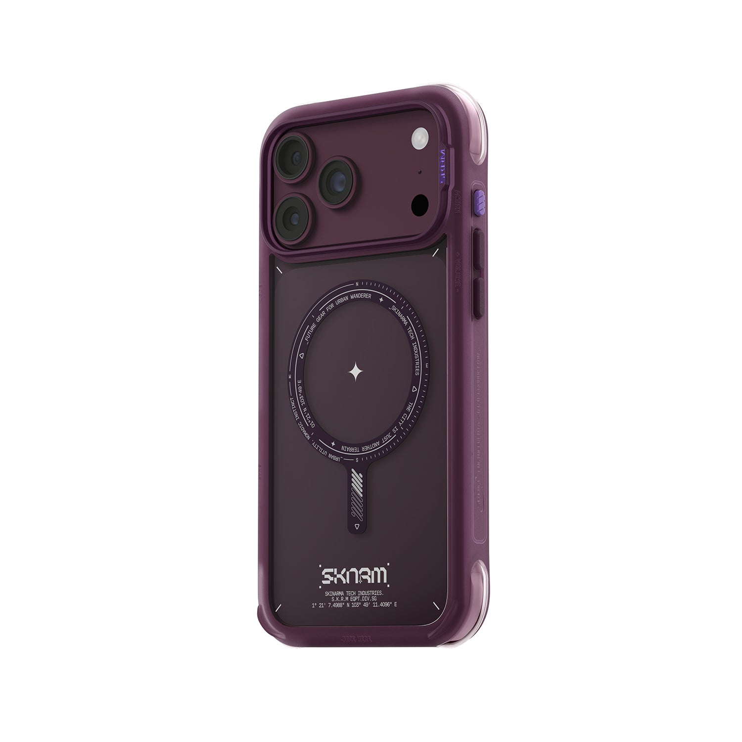 SKINARMA - Avion Case For IPhone 18 Pro Max Burgundy