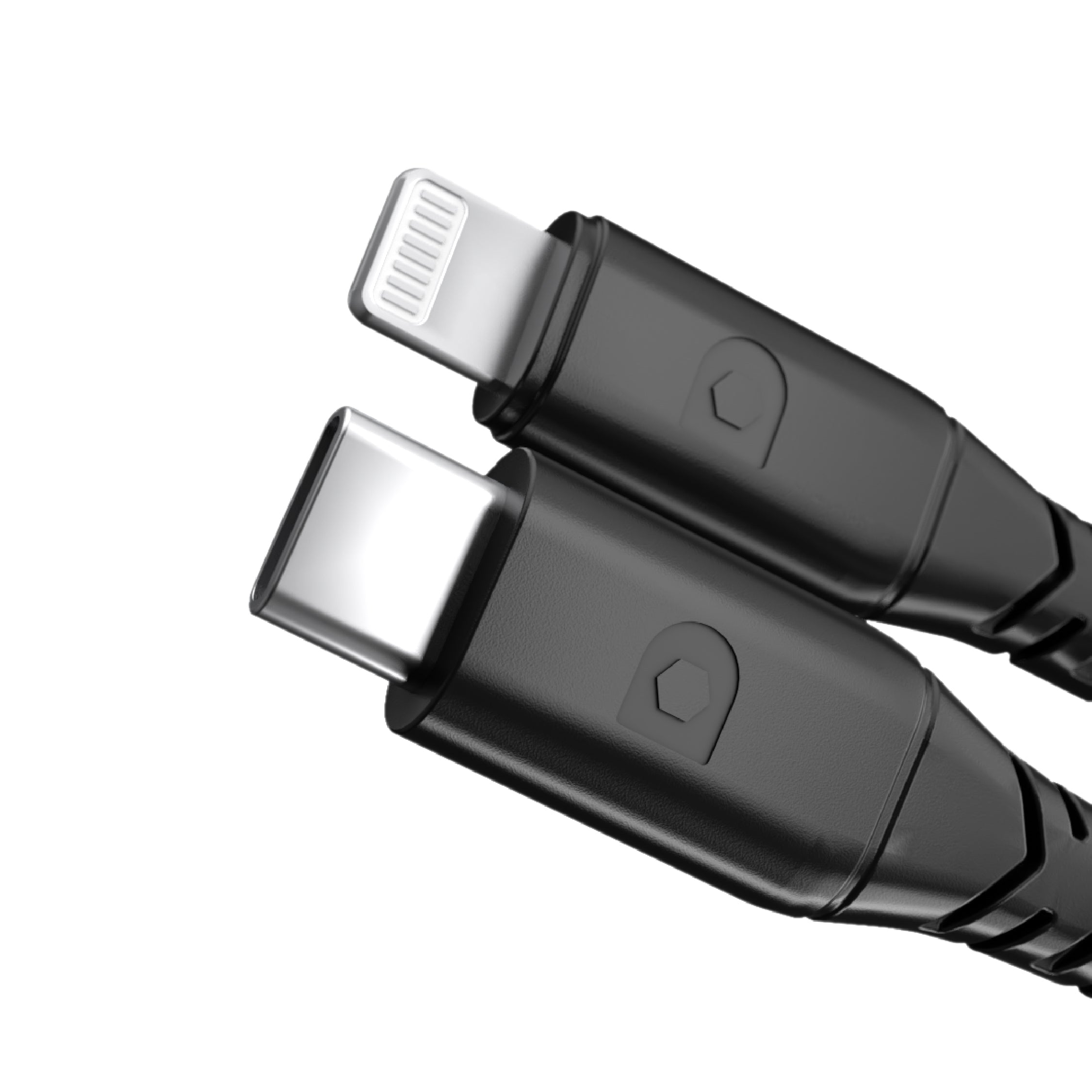 Decrypt USB-C to Lightning Braided Cable 2m - Black