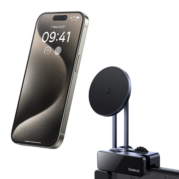 OS-Baseus Maxview Magnetic car Mount For In Vehicle Infotainment Screen Space