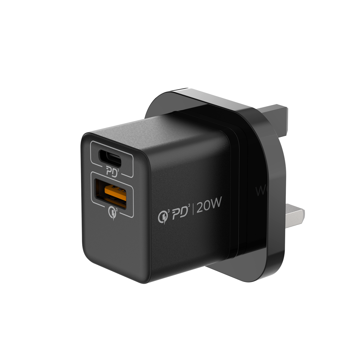 MOMAX ONEPLUG 20W 2 PORT MINI CHARGER