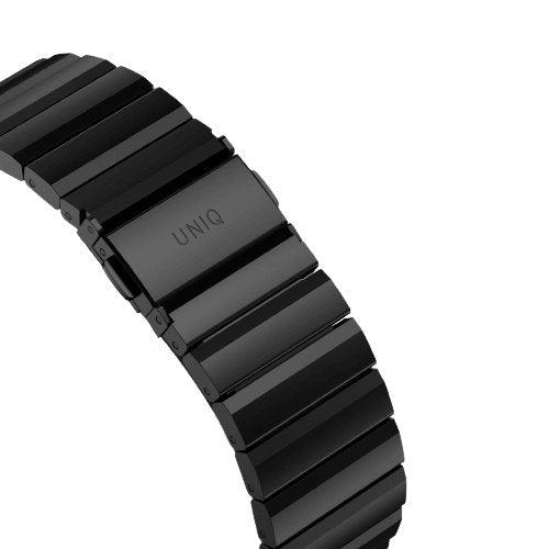 UNIQ-STROVA APPLE WATCH STEEL LINK BAND 42/44/45/49 MM - BLACK