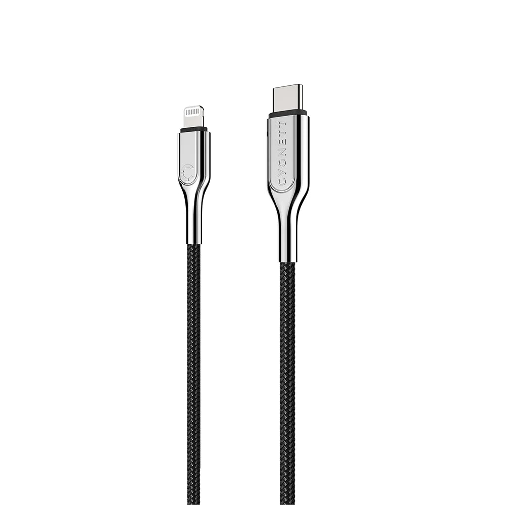 Cygnett Armoured Lightning to USB-C Cable 2M
