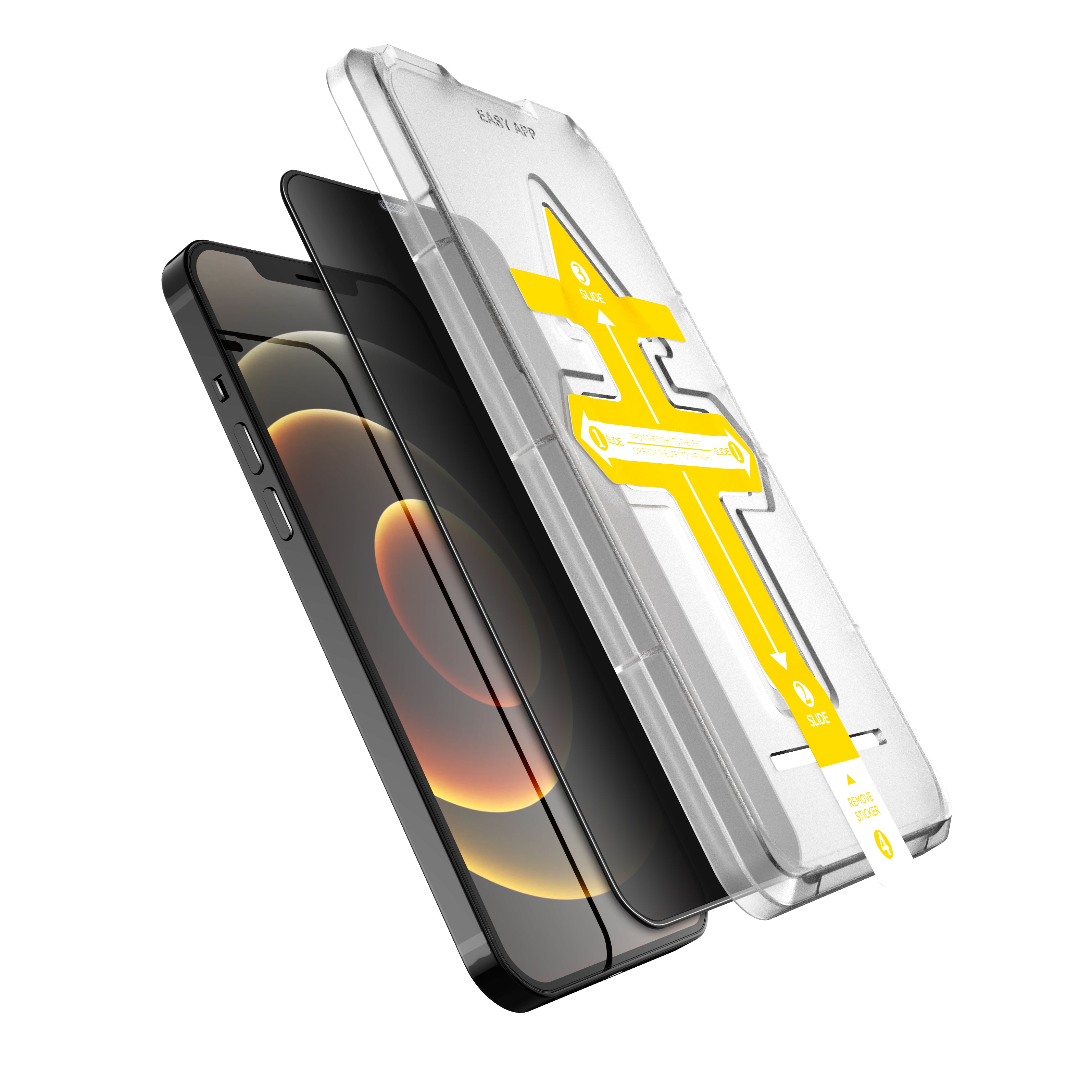 Zifriend Premium Glass Screen Protector for iPhone 12 / 12 Pro - Clear