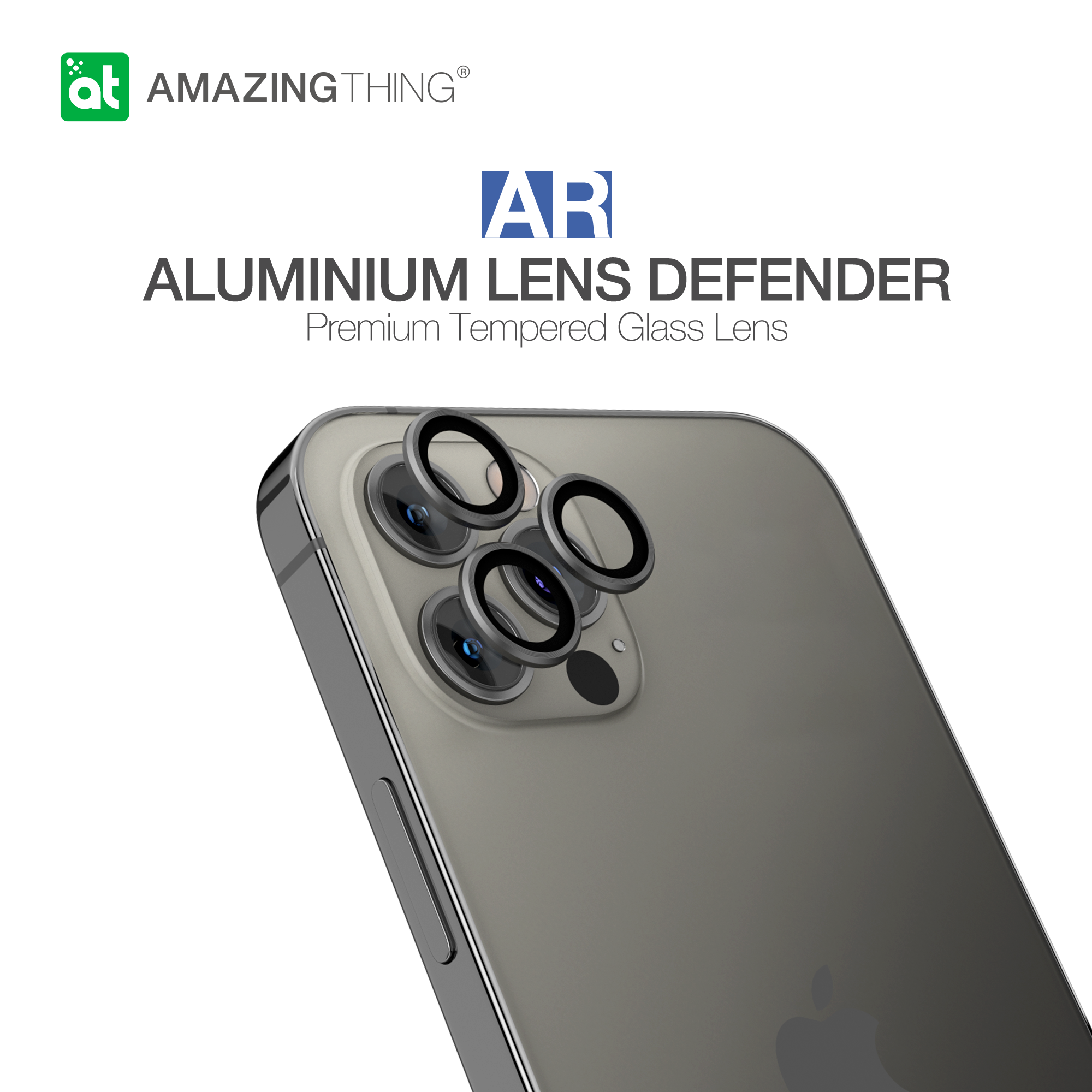 AMAZINGthing Aluminum Lens Defender for iPhone 12 Pro Max - TECH STREET