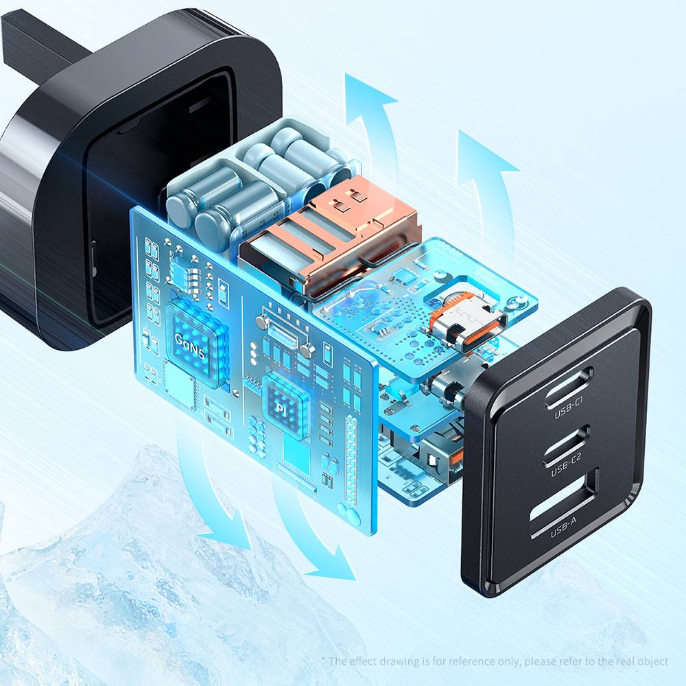 Mcdodo GaN 5 Mini Fast Charger 65W (UK Plug)