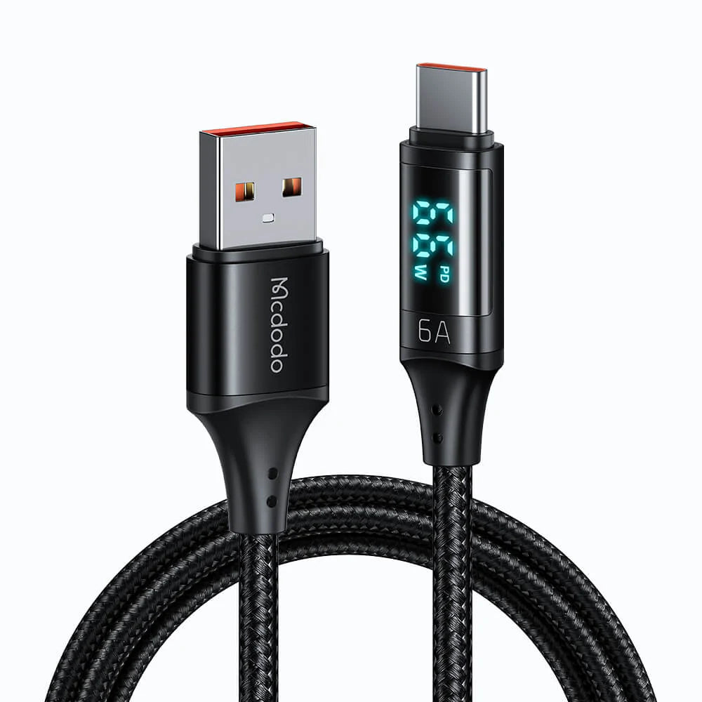 Mcdodo Digital HD USB-A to USB-C Cable 6A (1.2M)