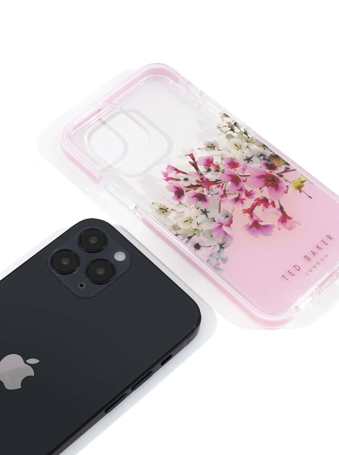 Ted Baker Anti-Shock Jasmine Clear Case for iPhone 12 Mini - TECH STREET