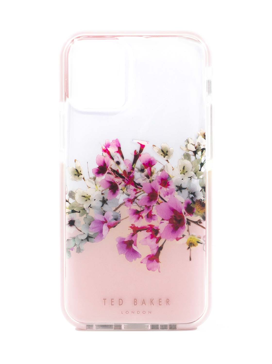 Ted Baker Anti-Shock Jasmine Clear Case for iPhone 12 Mini - TECH STREET