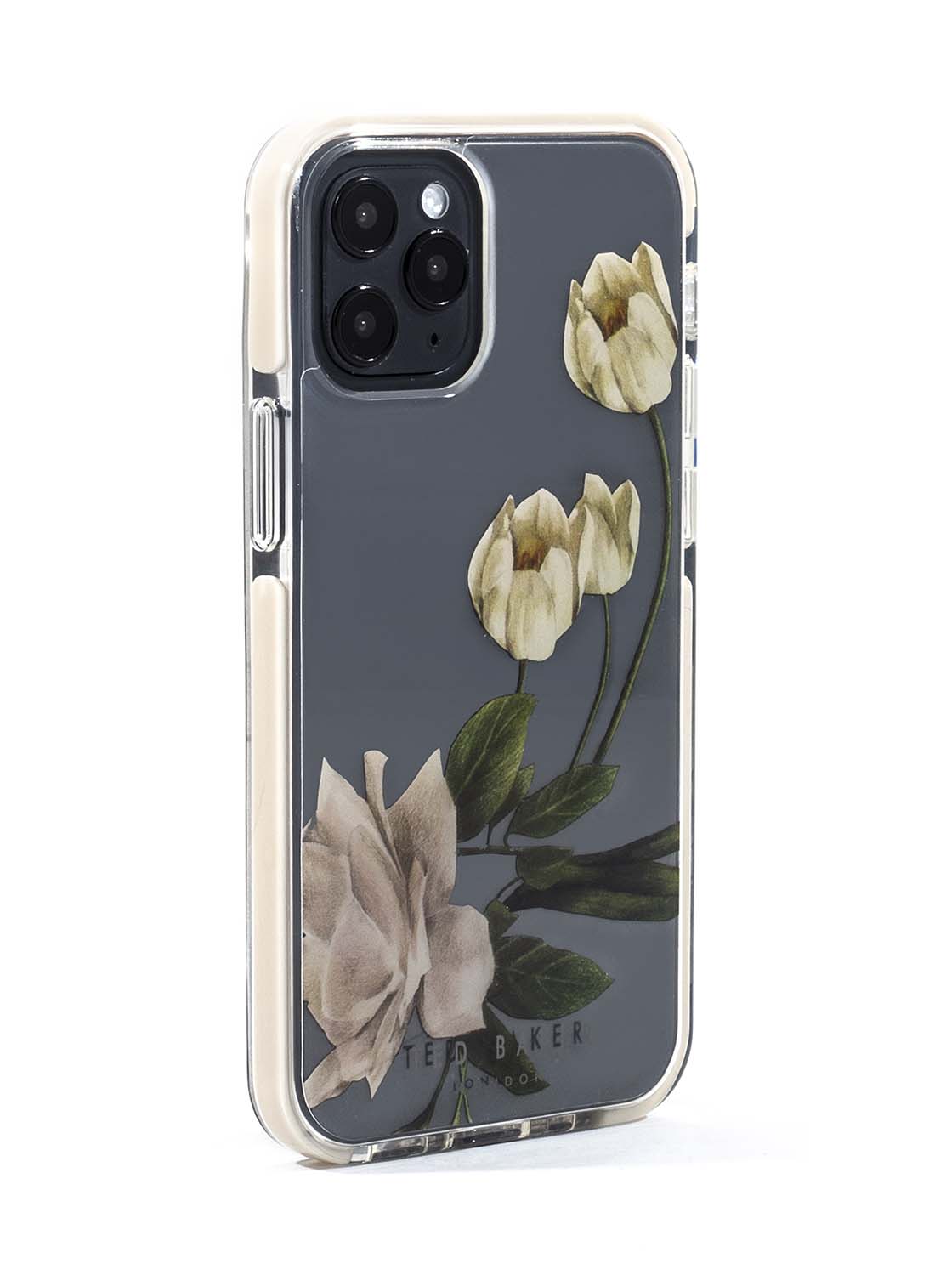 Ted Baker Anti-Shock ElderFlower Clear Case for iPhone 12 Mini - TECH STREET