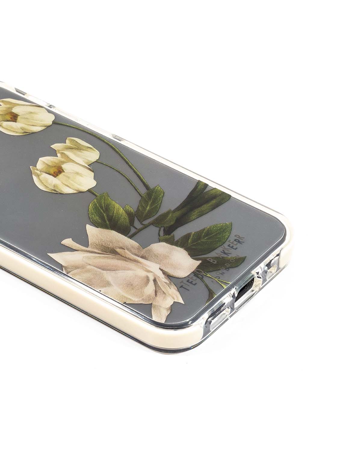 Ted Baker Anti-Shock ElderFlower Clear Case for iPhone 12 Mini - TECH STREET