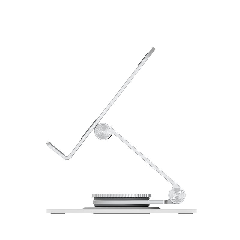 MOMAX FOLD STAND MILA ROTATABLE PHONE STAND SILVER