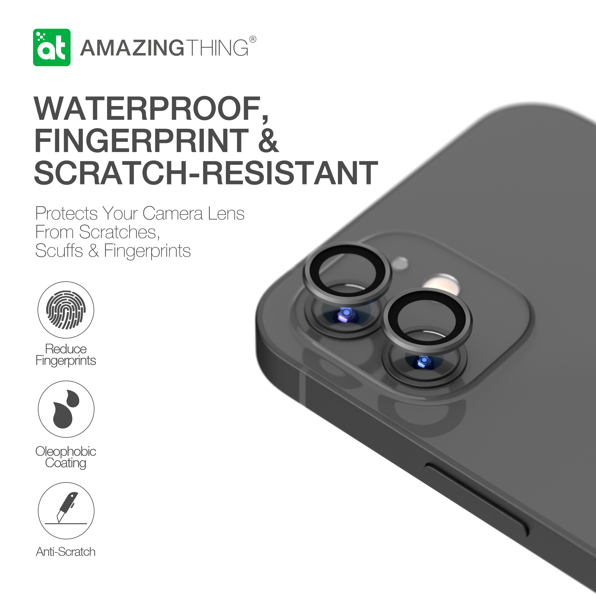 AMAZINGthing Aluminum Lens Defender for iPhone 12 & 12 Mini - TECH STREET
