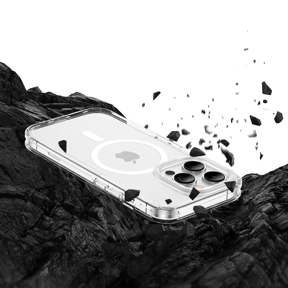 AMAZINGthing Defender Pro MagSafe Drop Proof Case for iPhone 14 6.1 Pro - Clear