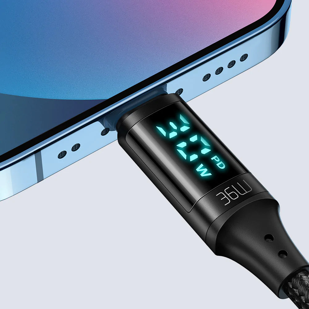 Mcdodo Digital HD USB-C to Lightning Cable 36W (1.2M)