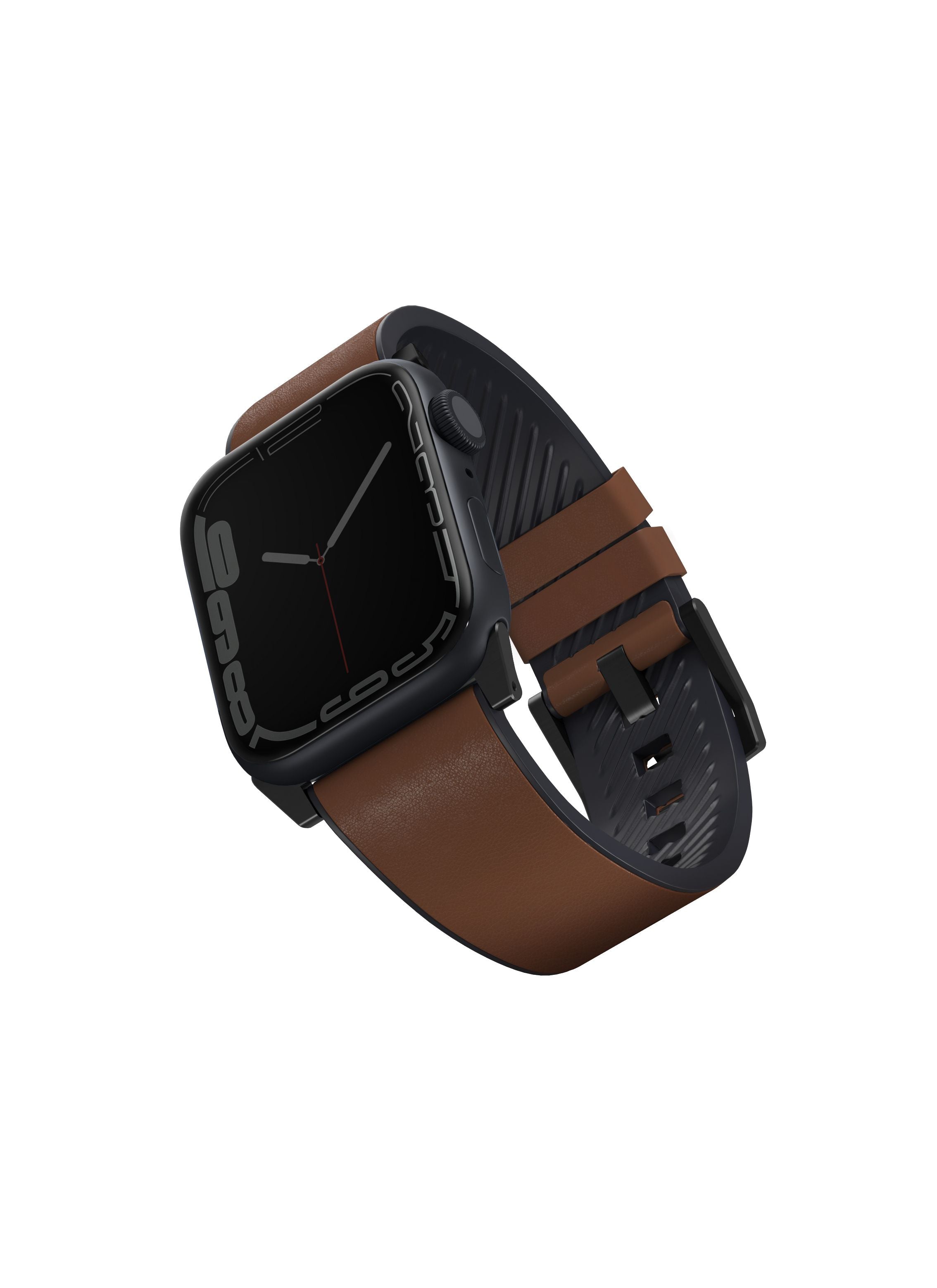 UNIQ Straden Waterproof Leather Hybrid Straps for Apple Watch 45/44/42MM