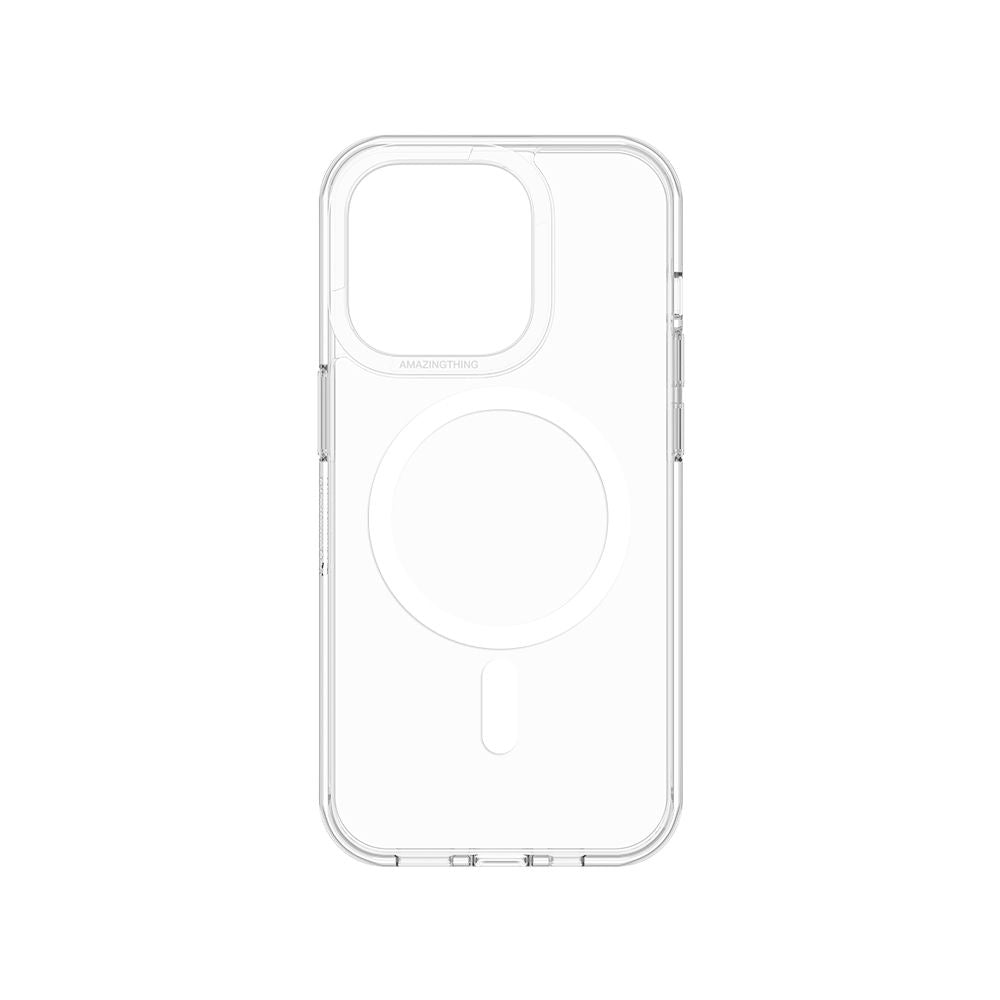 AMAZINGthing Minimal MagSafe Drop Proof Case for iPhone 14 6.1 - Clear