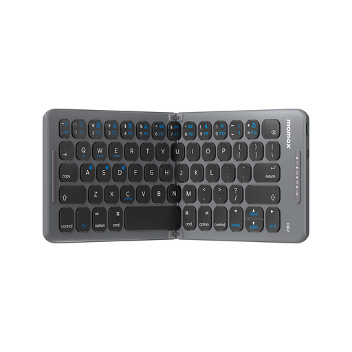 Momax OneLink Foldable Wireless Keyboard - Space Grey