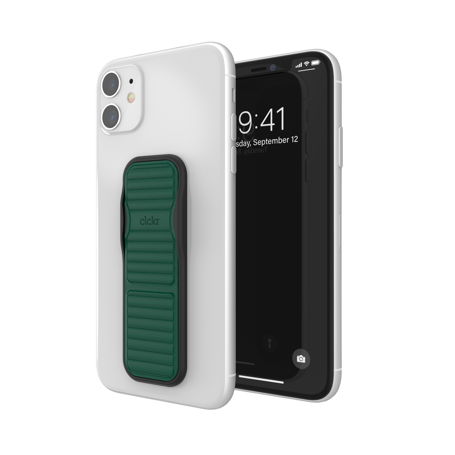 CLCKR Universal Grip and Stand Pebbled Lines