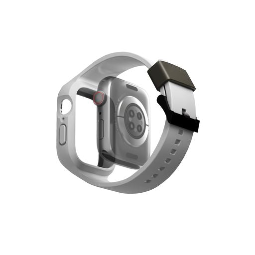 UNIQ Monos 2 in 1 Watch Strap with Gybrid Case 45MM - Grey