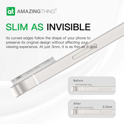 AMAZINGthing Pure Lens Glass for iPhone 14 6.1/6.7 Plus