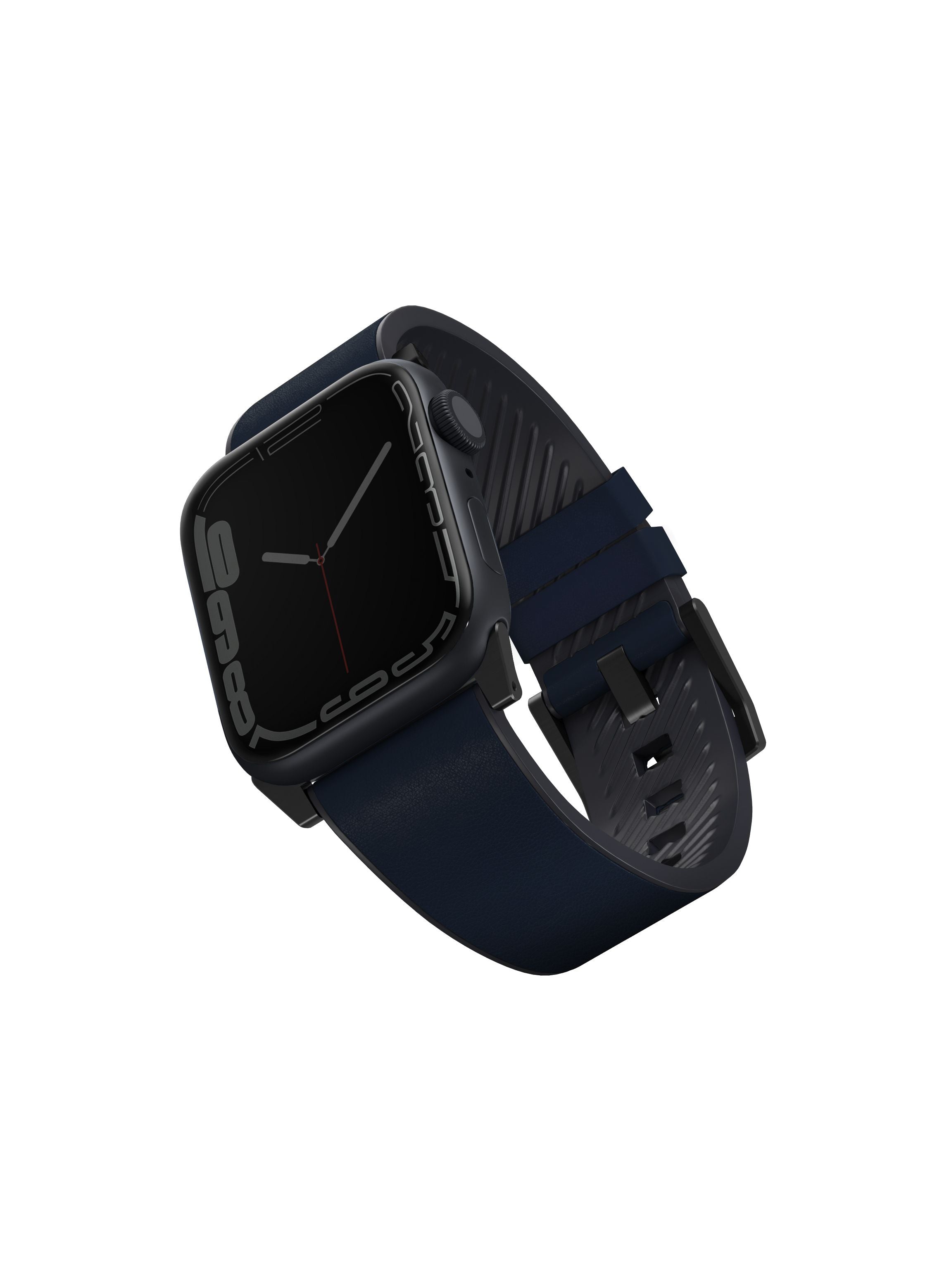 UNIQ Straden Waterproof Leather Hybrid Straps for Apple Watch 45/44/42MM
