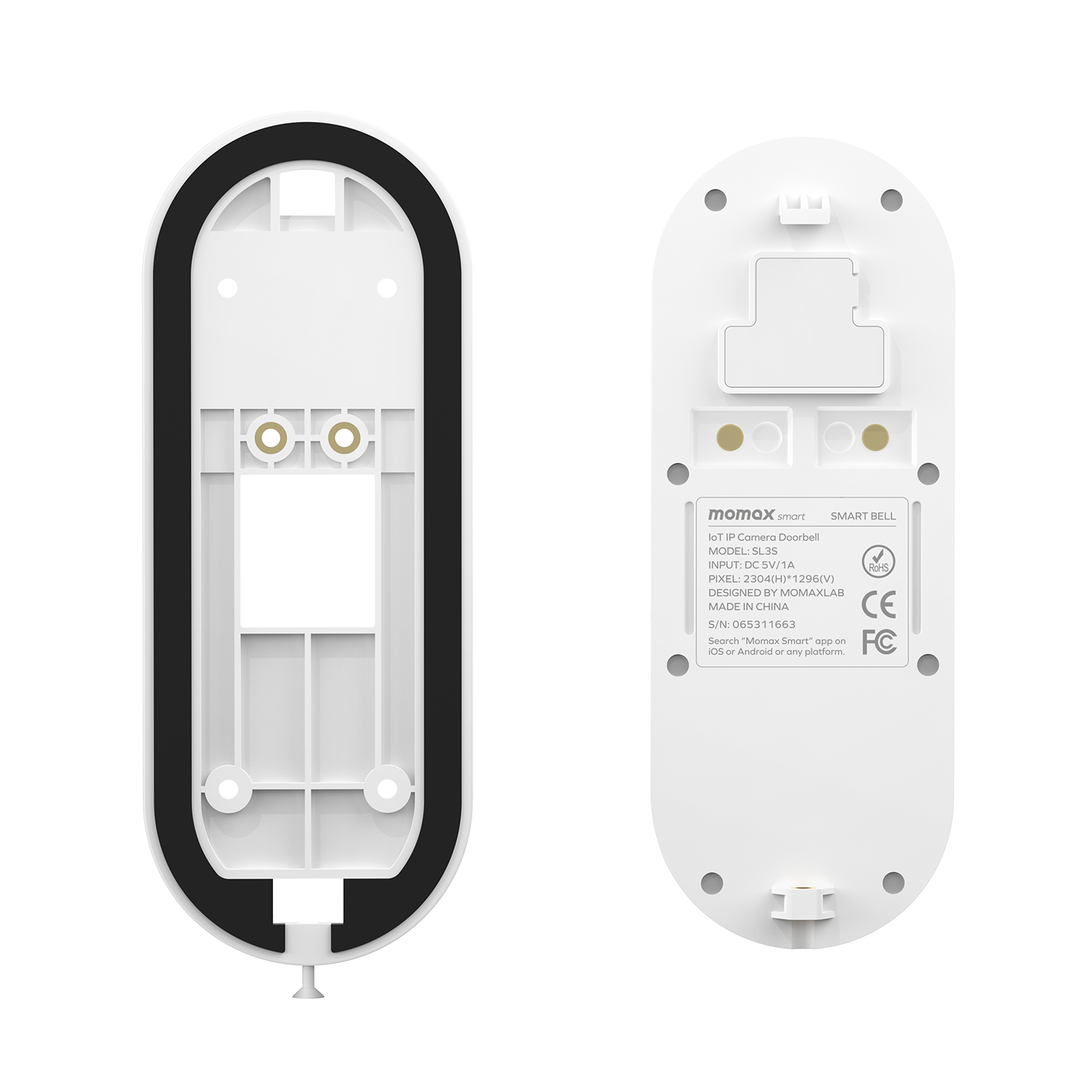 Momax Smart Bell IP Camera Doorbell