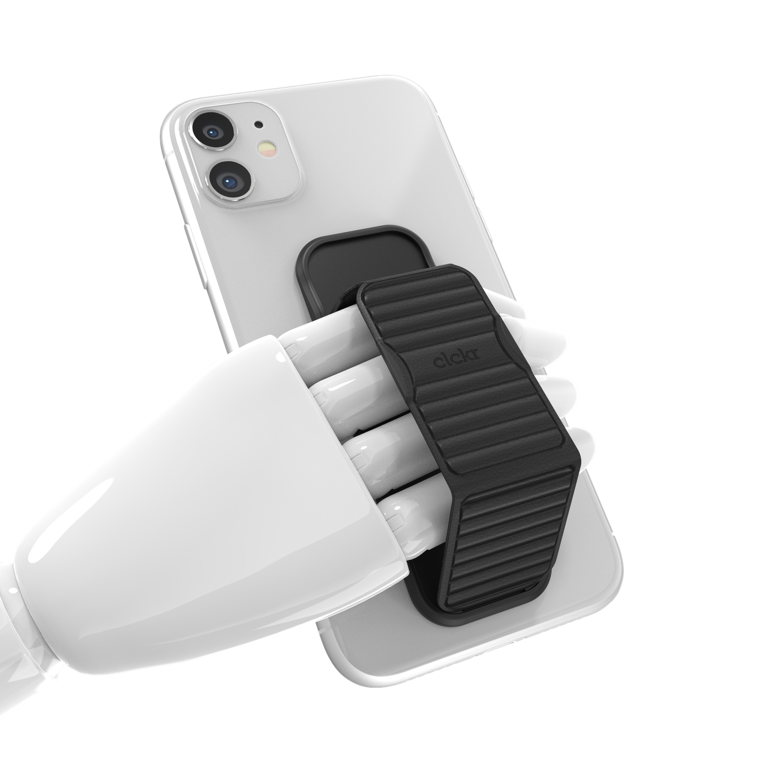 CLCKR Universal Grip and Stand Pebbled Lines