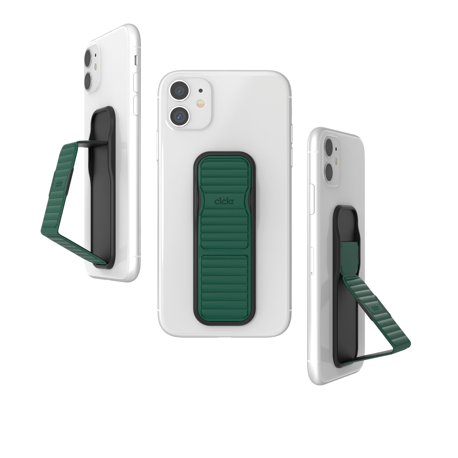 CLCKR Universal Grip and Stand Pebbled Lines