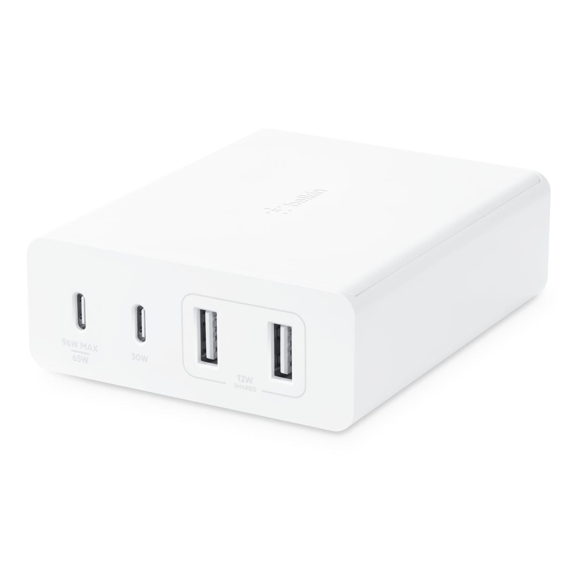 Belkin GAN Charger 108W (2 USB-C / 2 USB-A) 2M
