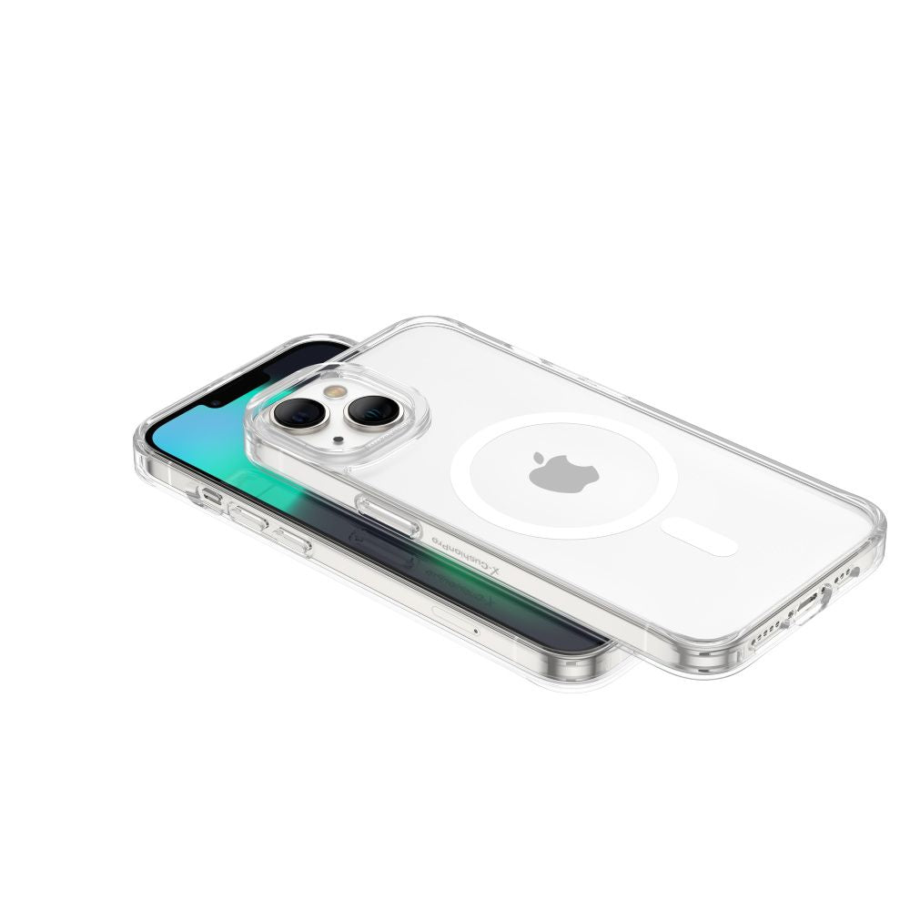 AMAZINGthing Minimal MagSafe Drop Proof Case for iPhone 14 6.1 - Clear