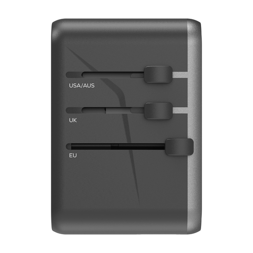 Momax 1-World GAN 5 Ports + AC Travel Adapter 65W