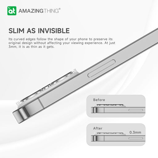AMAZINGthing Pure Lens Glass for iPhone 14 6.1 Pro/6.7 Pro Max