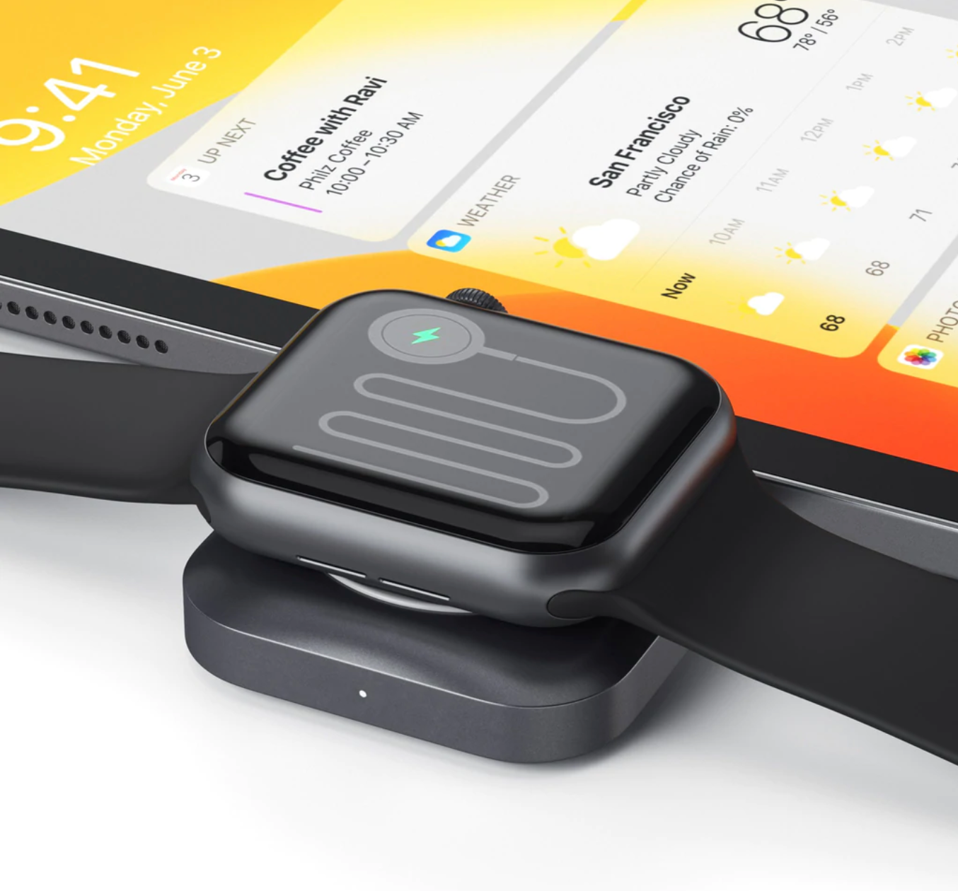 Satechi USB-C Magnetic Charging Dock for Apple Watch