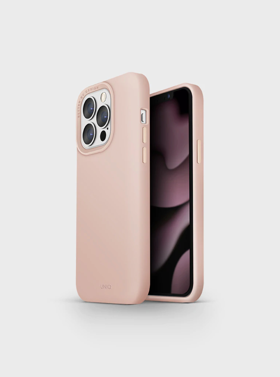 UNIQ Hybrid Lino Hue MagSafe Case for iPhone 13 Pro