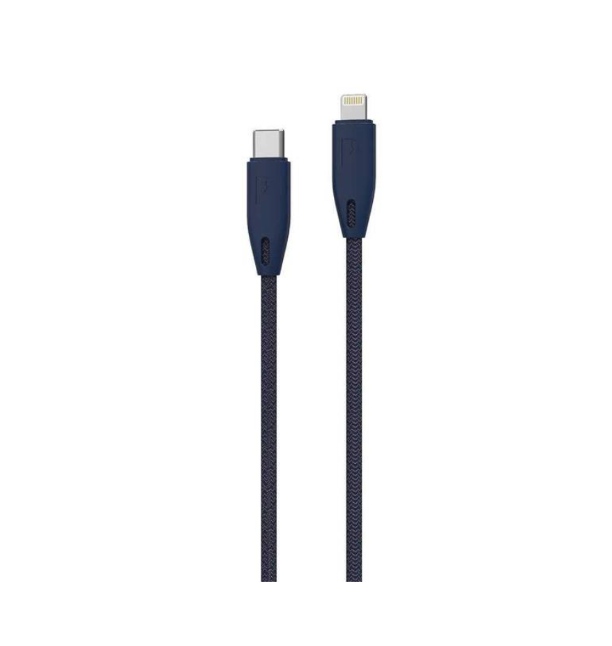Powerology Braided USB-C to Lightning Cable 1.2M - TECH STREET