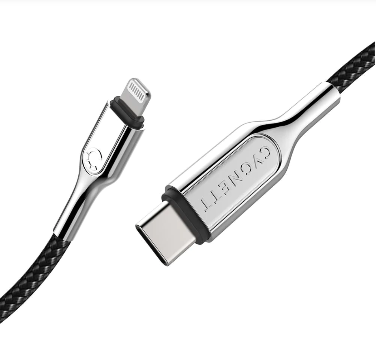 Cygnett Armoured Lightning to USB-C Cable 1M