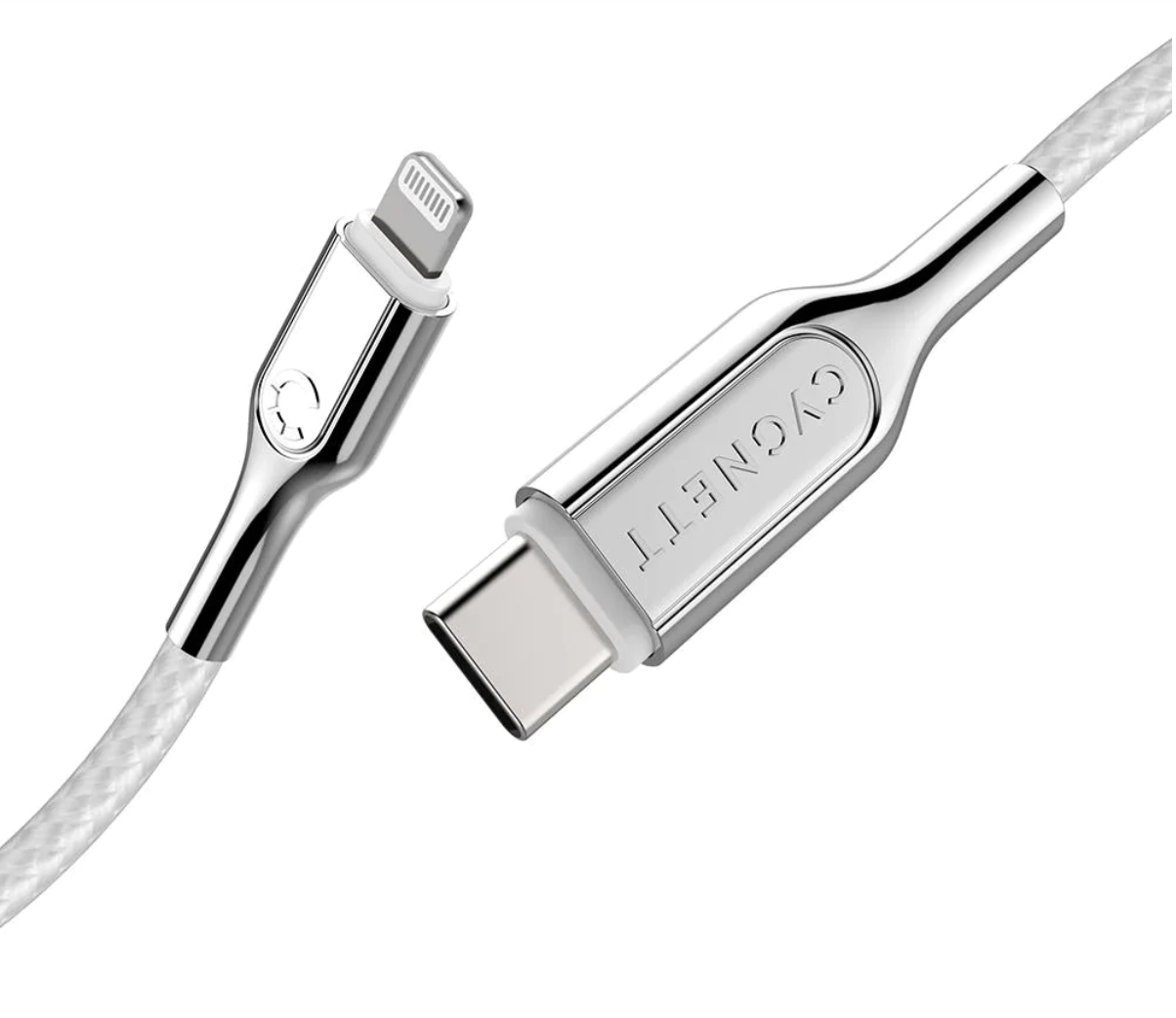 Cygnett Armoured Lightning to USB-C Cable 2M