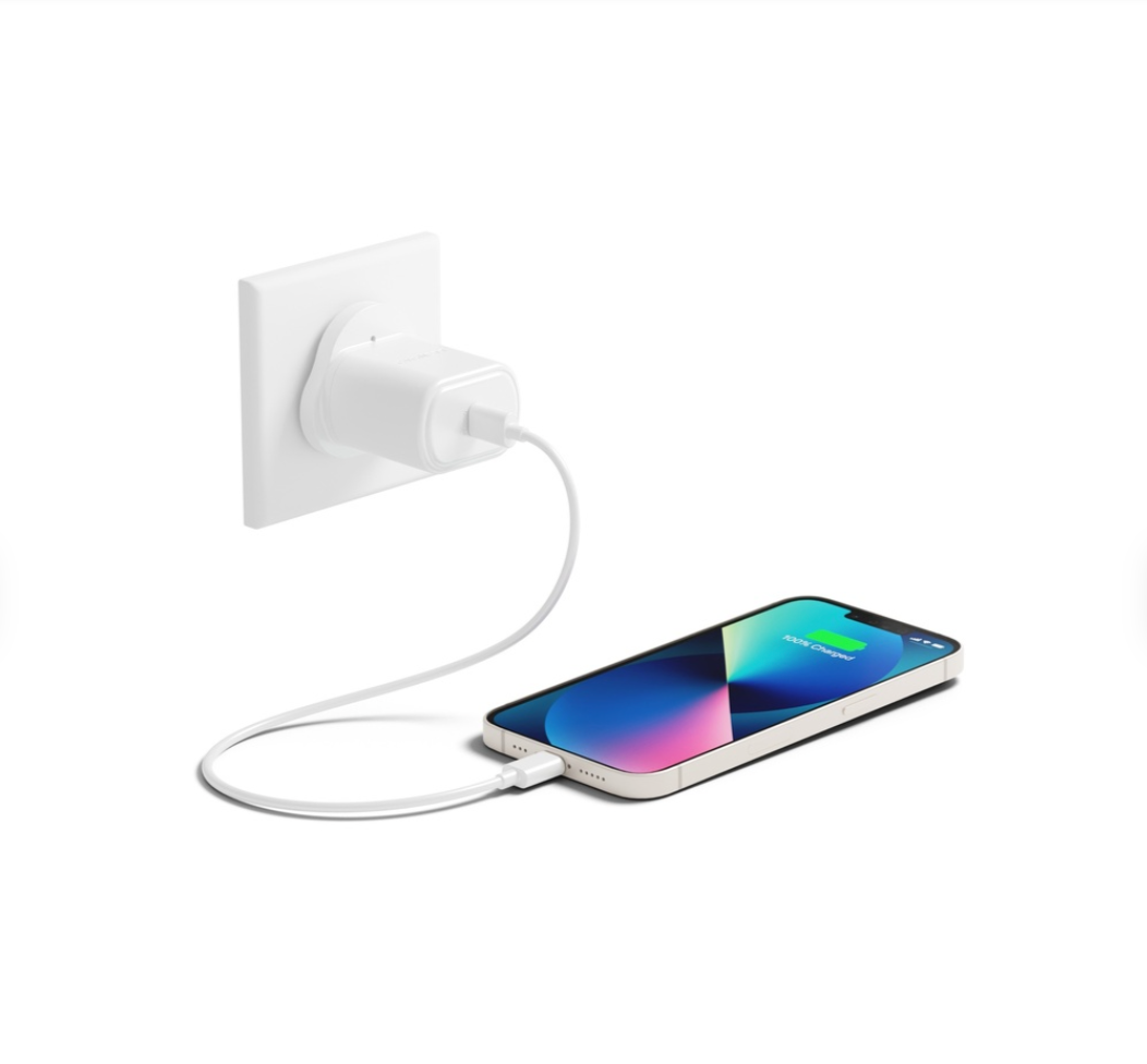 Cygnett 20W USB-C PD Wall Charger UK