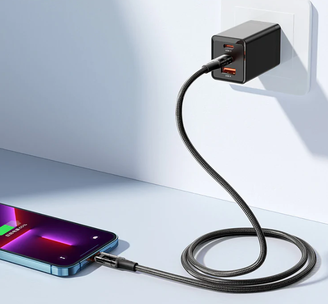 Mcdodo Amber Series USB-C to Lightning 36W Transparent Cable (1.2m)