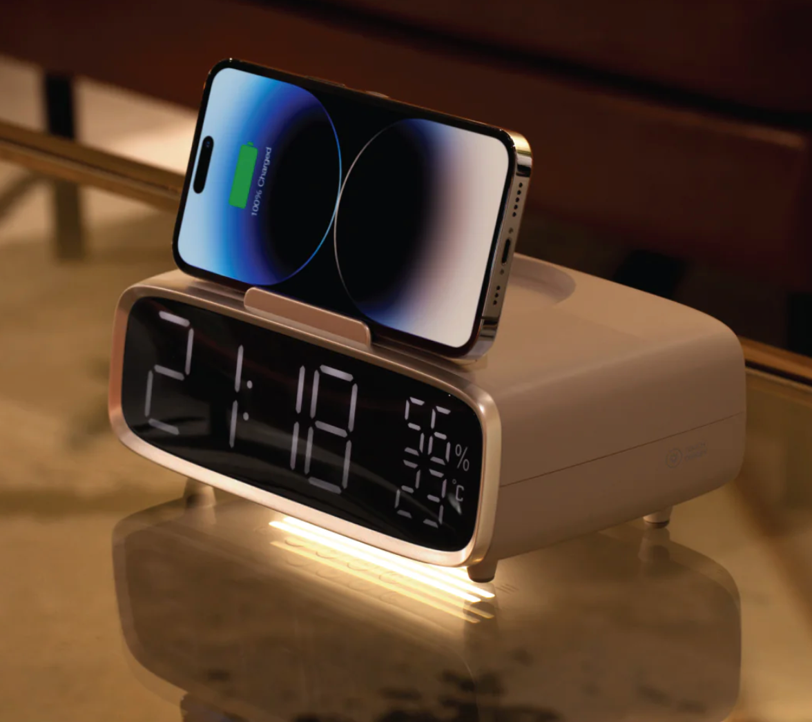 MOMAX Q.CLOCK 5 DIGITAL CLOCK WITH WIRELESS