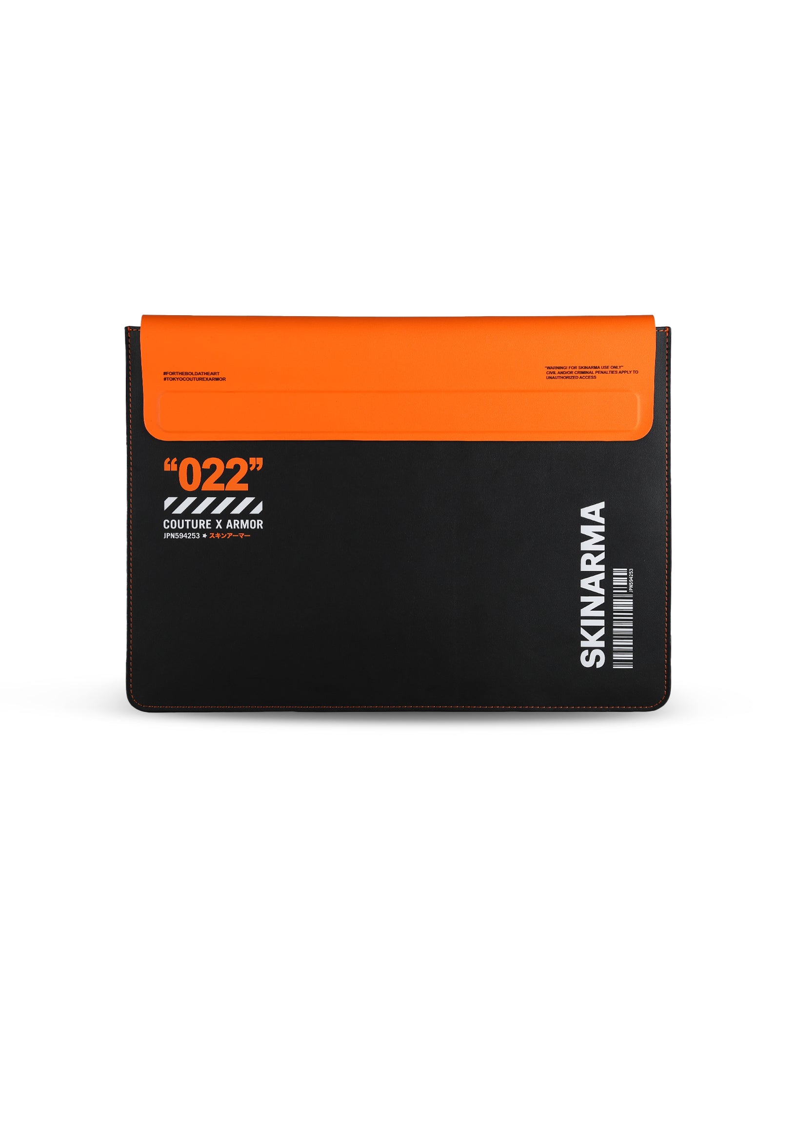 Orange shop laptop sleeve