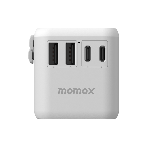 Momax 1-World GAN 5 Ports + AC Travel Adapter 65W