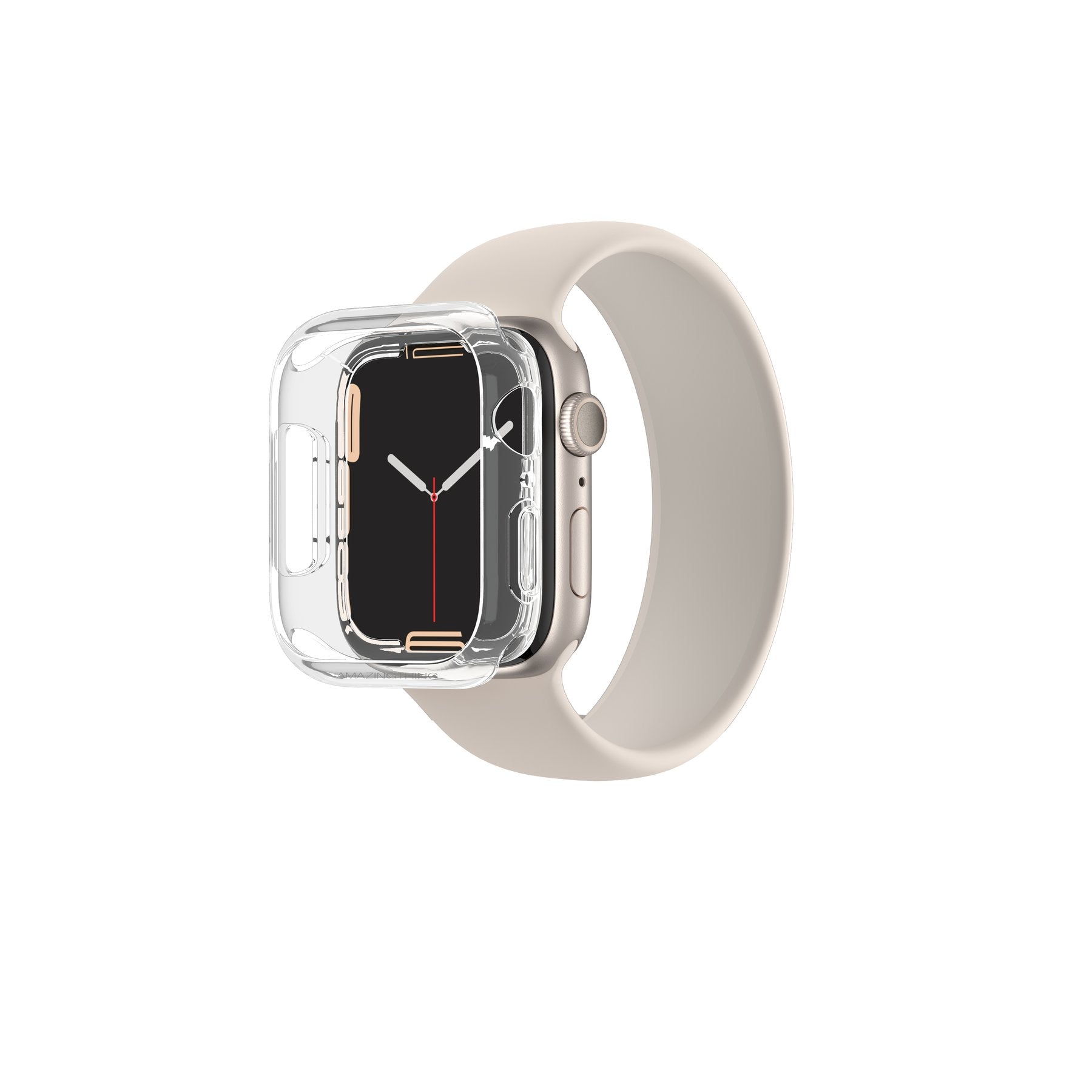 AMAZINGthing Apple Watch Series 7 Quartz Pro Bumper 45MM