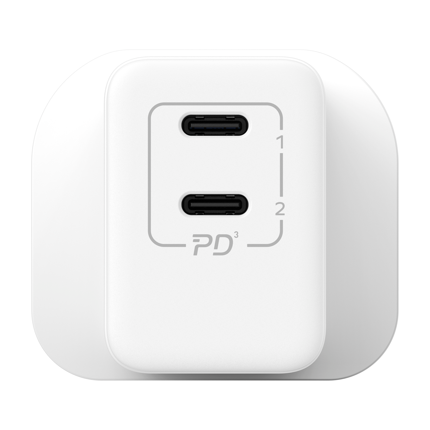 Momax 2-Ports USB-C GAN Mini Charger 35W