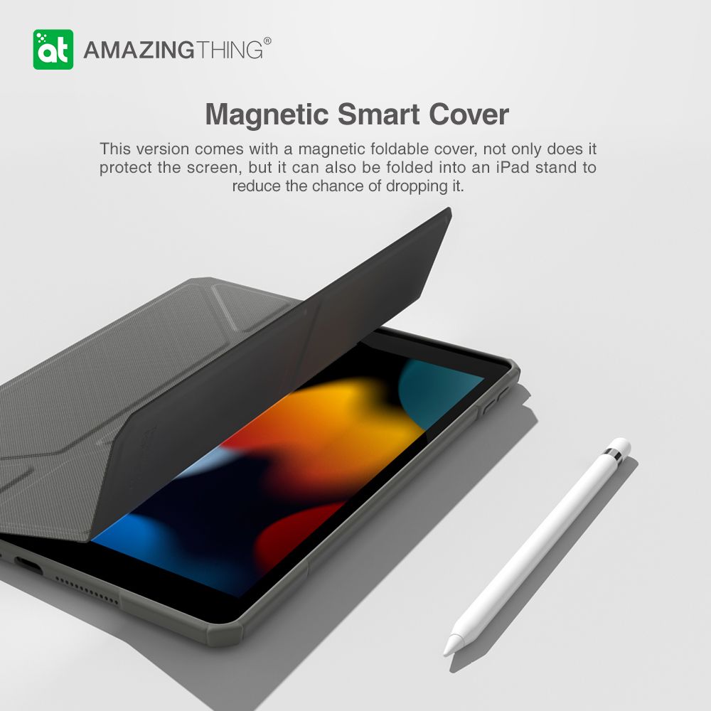 AMAZINGthing Titan Pro Military Drop Proof Case for iPad 10.2"