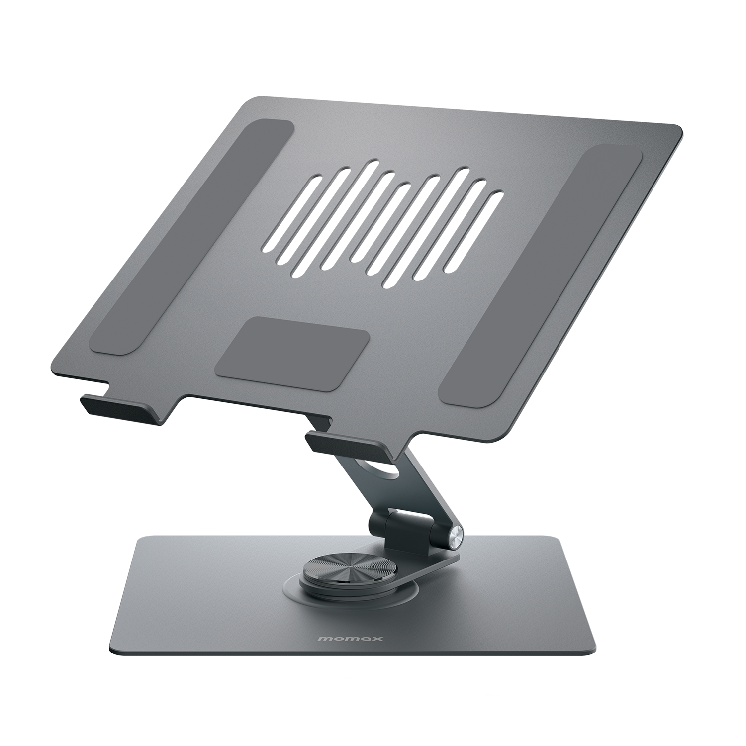 MOMAX FOLD STAND ROTATABLE LAPTOP STAND SPACE GREY