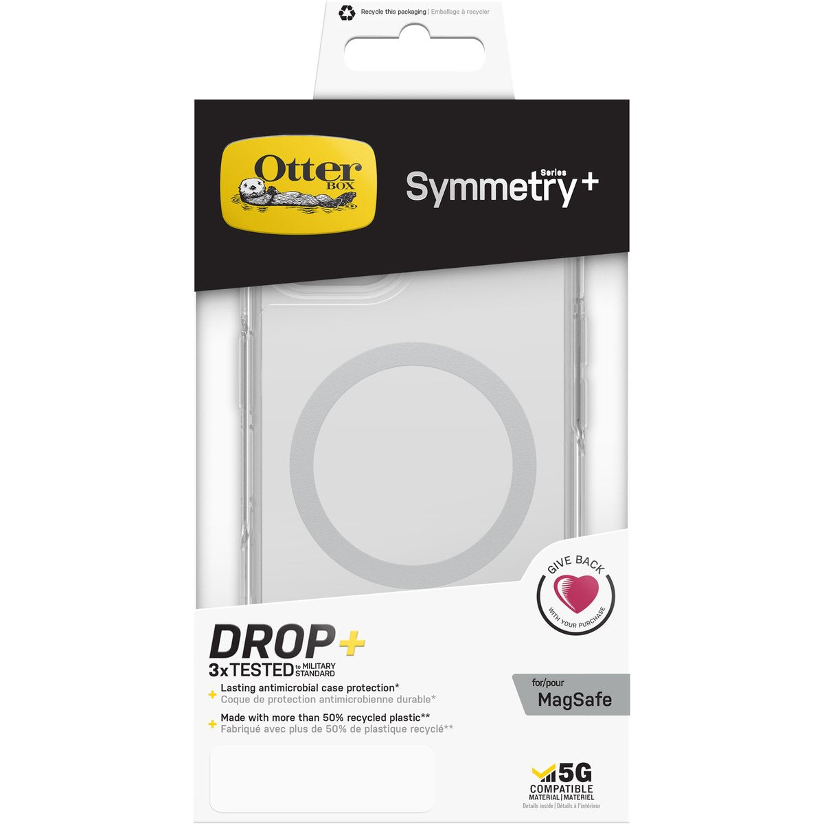 OTTERBOX Symmetry Plus Antimicrobial Case for iPhone 13 Pro