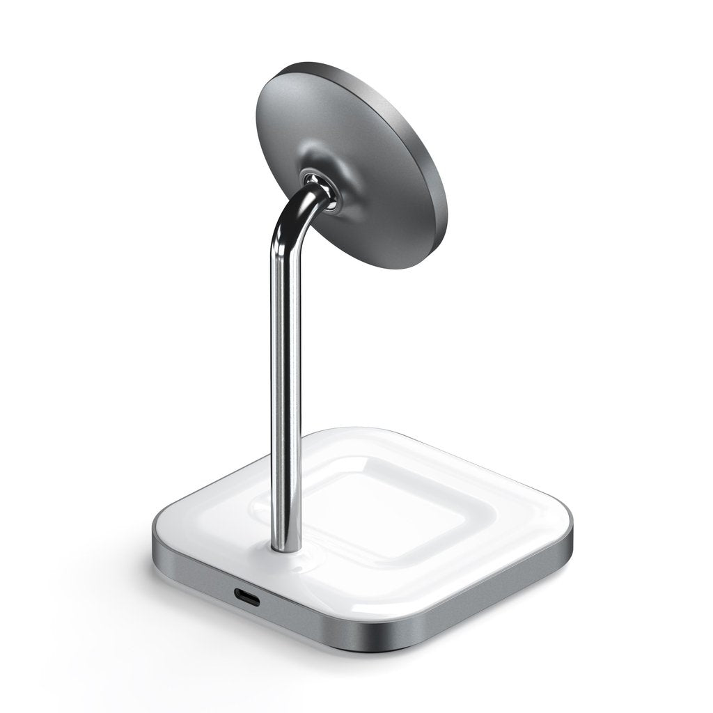 Satechi Magnetic 2 in 1 Wireless Charging Stand - TECH STREET