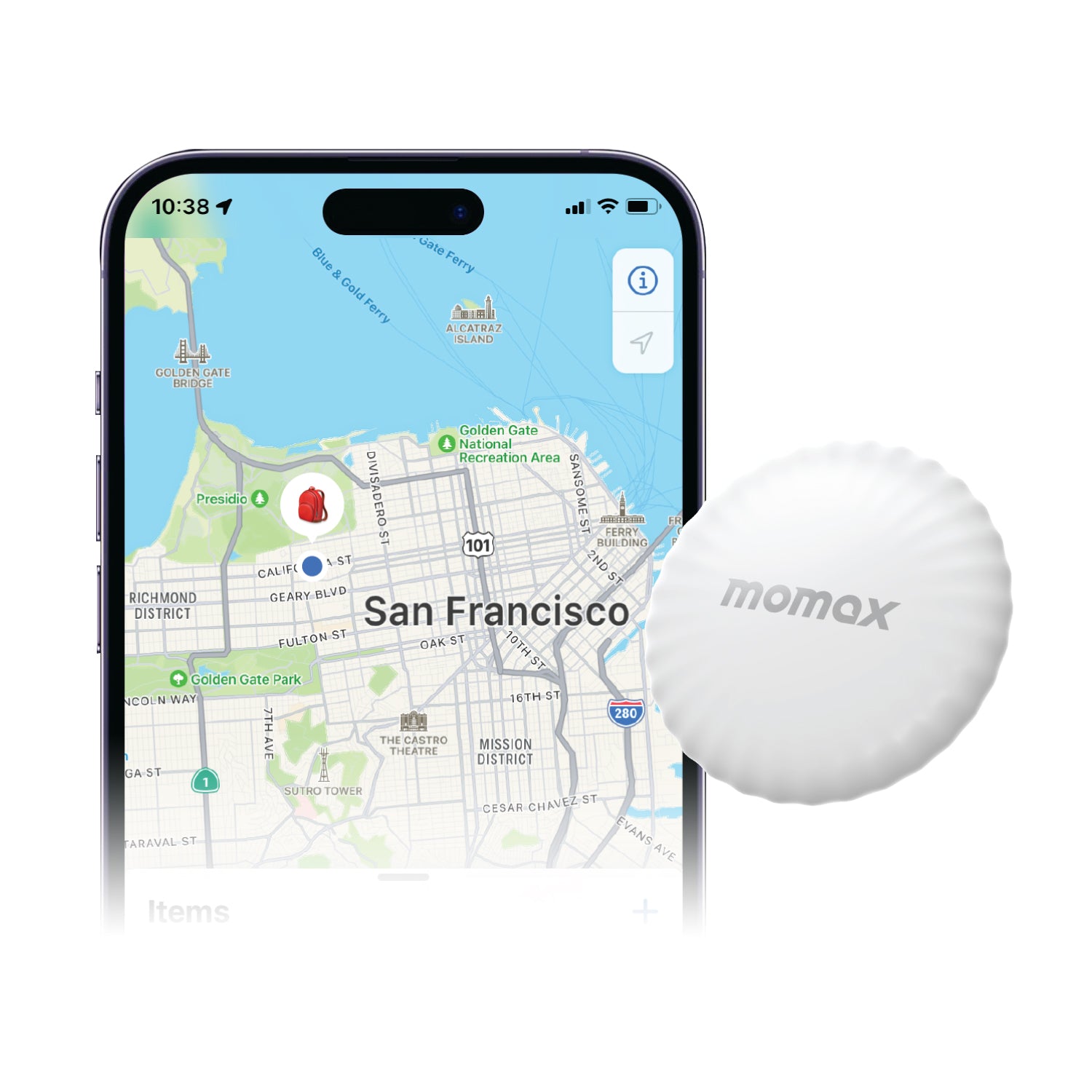 MOMAX PINTAG FIND MY TRACKER