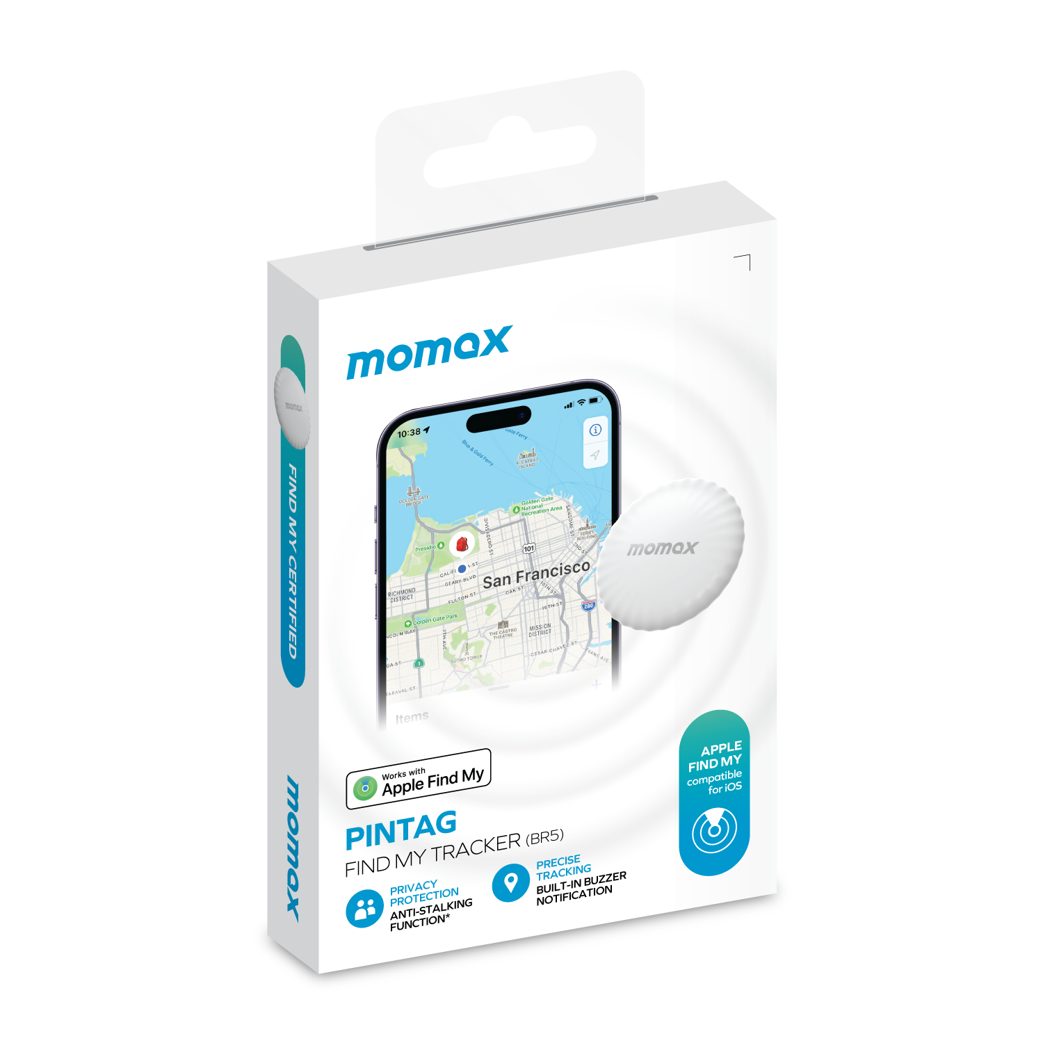 MOMAX PINTAG FIND MY TRACKER